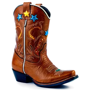 Texas Cowboy Boot Png 05232024 PNG image