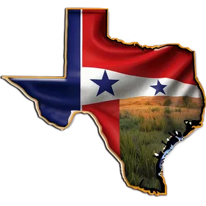 Texas Geographic Outline Png Cok55 PNG image