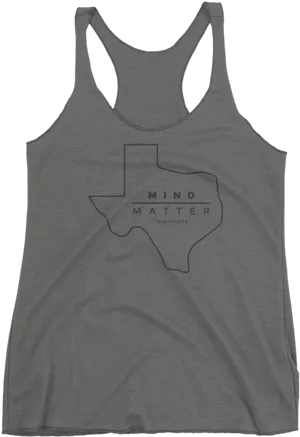 Texas Mind Matter Tank Top PNG image