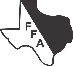 Texas Outline F F A Logo PNG image