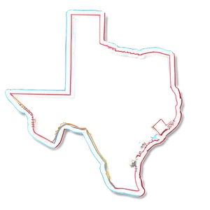 Texas Outline Template Png 05252024 PNG image