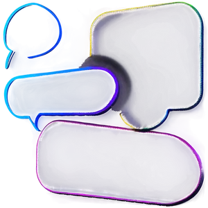 Text Bubble Design PNG Iya PNG