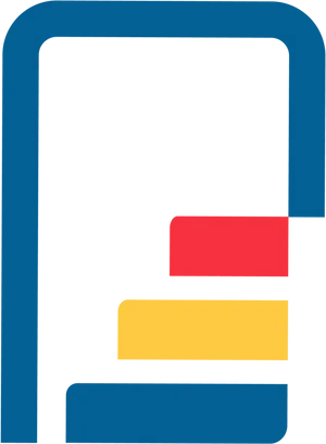 Textbook Stack Blue Background PNG