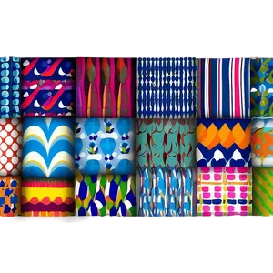 Textile Pattern Design PNG Mvk33