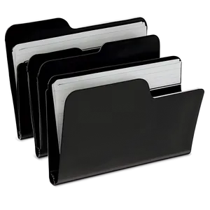 Textured Black Folder Background PNG Qjc PNG