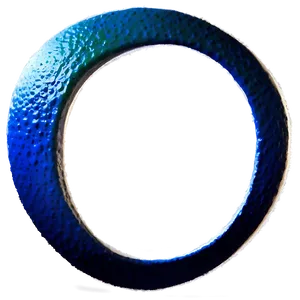 Textured Blue Circle Png 05252024 PNG image
