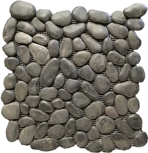 Textured Cobblestone Pattern PNG image
