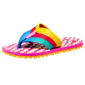 Textured Flip Flop PNG 06132024