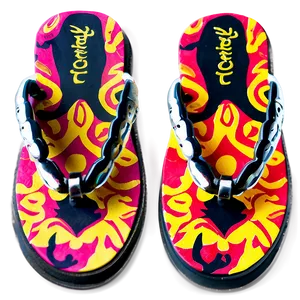 Textured Flip Flop PNG Apn6