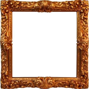 Textured Gold Frame Png Adx PNG image