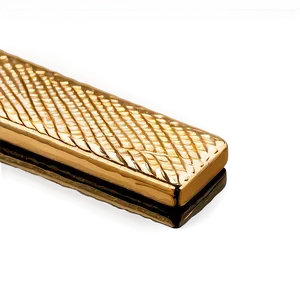 Textured Gold Rectangle Png 06272024 PNG image