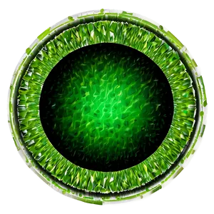 Textured Green Circle PNG 11