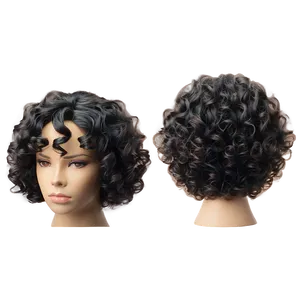 Textured Perm Waves PNG Wkr
