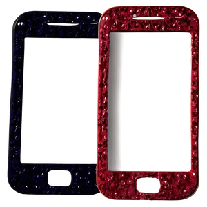 Textured Phone Frame PNG Exp PNG