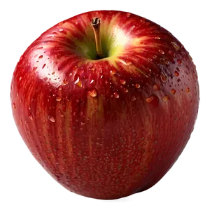 Textured Red Apple Png 06272024 PNG image