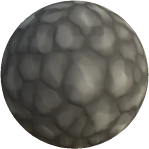 Textured Sphere3 D Render PNG image