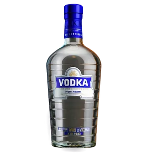 Textured Vodka Bottle PNG 89