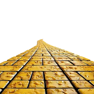 Textured Yellow Brick Road Design Png 61 PNG image