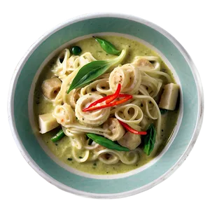 Thai Green Curry Noodles PNG 69 PNG
