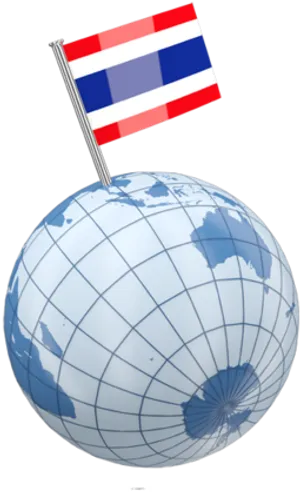 Thailand Flagon Globe PNG image