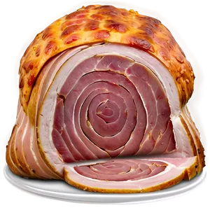Thanksgiving Baked Ham PNG Fio PNG
