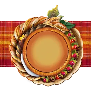 Thanksgiving Cornucopia Border PNG Ppt51 PNG
