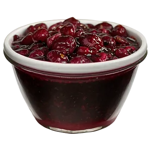 Thanksgiving Cranberry Sauce Png 05212024 PNG image