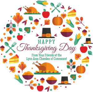 Thanksgiving Greeting Lynn Area Chamberof Commerce PNG image