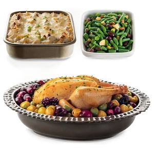 Thanksgiving Potluck Dishes Png Wxr86 PNG image