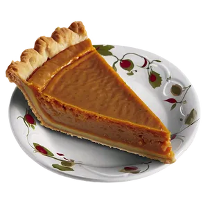 Thanksgiving Pumpkin Pie Png Sil27 PNG image