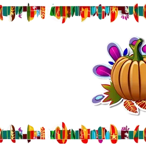 Thanksgiving Quote Border PNG 06202024