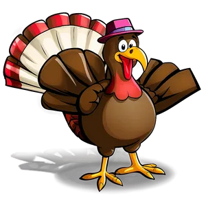 Thanksgiving Turkey Cartoon Png 67 PNG image