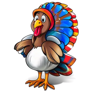 Thanksgiving Turkey Cartoon Png Xmo PNG image