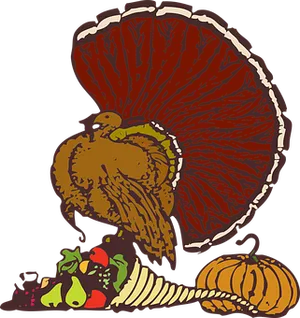 Thanksgiving Turkey Illustration