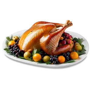 Thanksgiving Turkey Platter Png Eqd50 PNG image