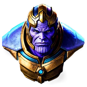 Thanos As A Warrior Png 05212024 PNG image