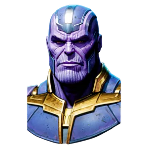 Thanos Character Art Png 21 PNG image