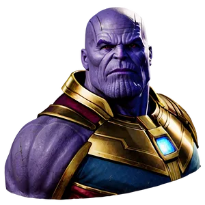 Thanos Character Art Png 4 PNG image