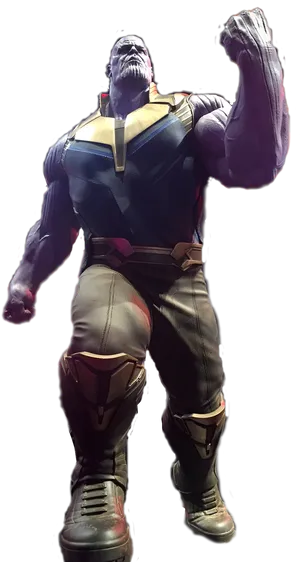 Thanos Dominant Stance PNG image