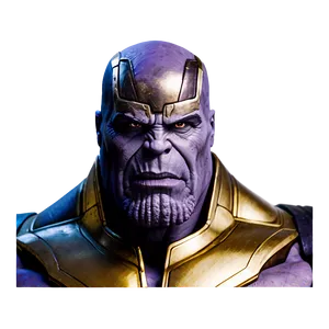 Thanos Face Close-up Png Gxq63 PNG image