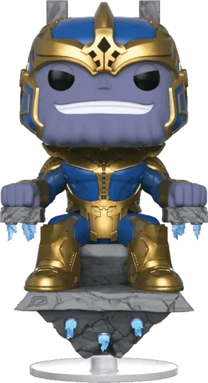 Thanos Funko Pop Figure PNG image
