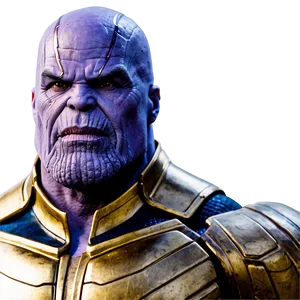 Thanos In Battle Pose Png 05212024 PNG image