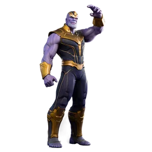 Thanos Legendary Pose Png Fph PNG image