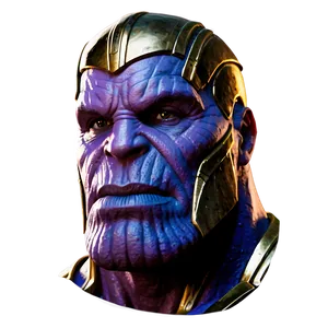 Thanos Mid-fight Scene Png 05212024 PNG image