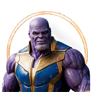 Thanos Mid-fight Scene Png Vdc PNG image
