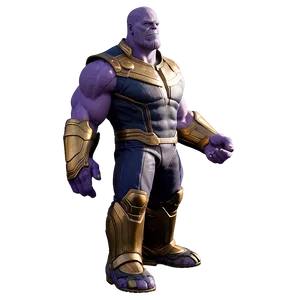 Thanos Powerful Stance Png Mnh PNG image