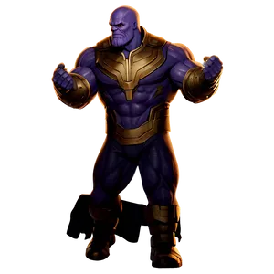 Thanos Shadow Silhouette Png Pgu38 PNG image