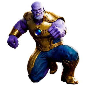 Thanos Victory Stance Png 05212024 PNG image