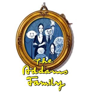 The Addams Family Classic Portrait PNG image