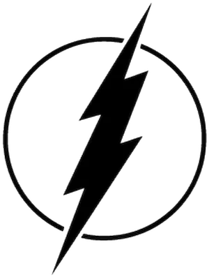 The Flash Logo Icon PNG image
